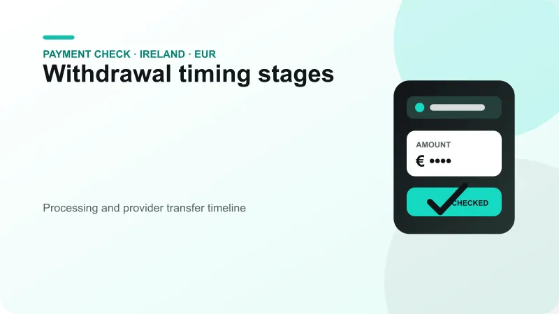 Processing and provider transfer timeline