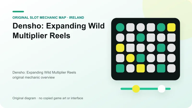 Original expanding wild multiplier reels diagram for Densho