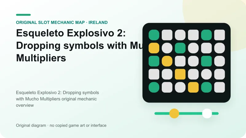 Original dropping symbols with mucho multipliers diagram for Esqueleto Explosivo 2