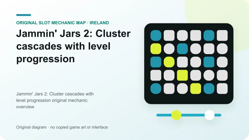 Original cluster cascades with level progression diagram for Jammin' Jars 2